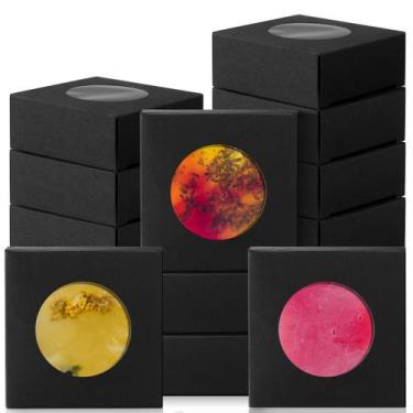 Imagem de Caixas de sabão TaoBary, 100 unidades, embalagem de presente pequena, 