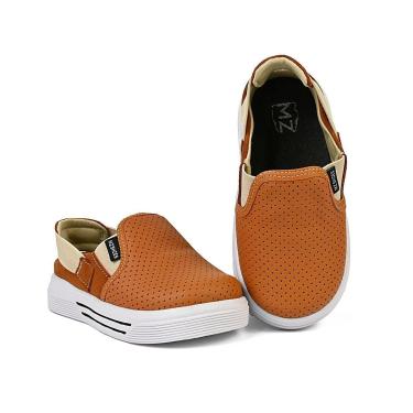 Imagem de Sandália Esportiva Babuche Moda Infantil Menino Caramelo Conforto Mzshoes-Masculino