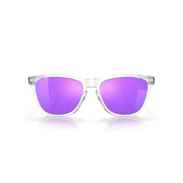 Imagem de Óculos de Sol Oakley Frogskins 0OO9013 9013H7 Tam 55 / Transparente - Lentes Prizm Violet