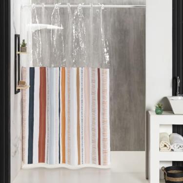 Imagem de Cortina de PVC para Box Banheiro - Kit Completo c/Ilhos e (MONACO)