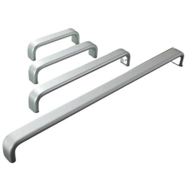 Imagem de CXYFQUUK Puxadores de armário de cozinha puxadores de gaveta de armazenamento cômoda armário guarda-roupa maçaneta de móveis ferragens de porta de armário 2 peças (230-256 mm)