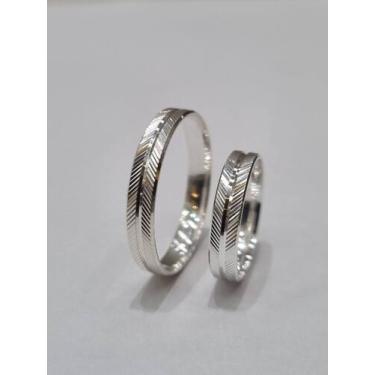 Imagem de Aliança de prata - Joalheria HR, 10