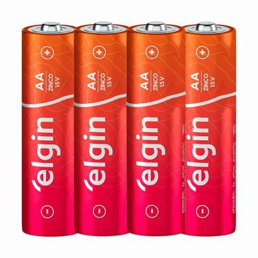 Imagem de Pilha Zinco Elgin Aa 1.5v Cartela Com 4 Unidades