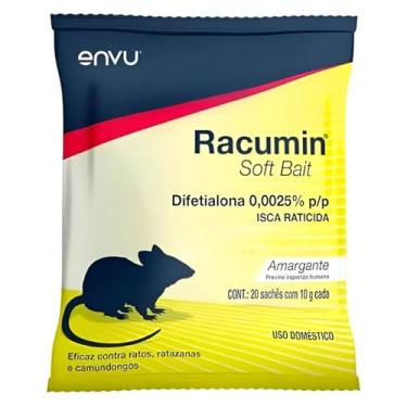 Imagem de Racumin Soft Bait 200g Isca Fresca para Controle de Roedores
