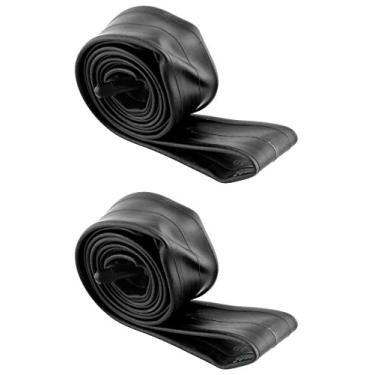 Imagem de Zsling Pacote com 2 tubos internos de bicicleta CST de 66 polegadas para válvula Schrader SV de 32 mm para pneus de bicicleta anti-perfuração MTB de 26 mm
