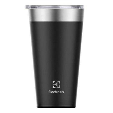 Imagem de Copo Térmico 560ml Sense com Tampa Hermética Electrolux, Preto