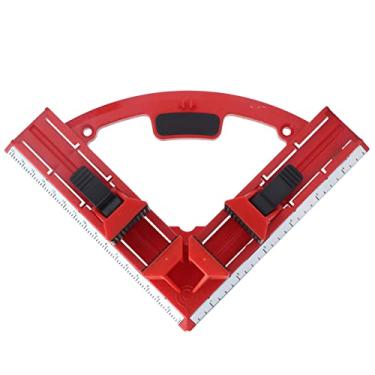 Imagem de Braçadeira de ângulo reto Ferramenta de fixação de clipe de canto ajustável com trava para gavetas de marcenaria Armários Caixas quadradas Molduras para fotos Reforço de móveis