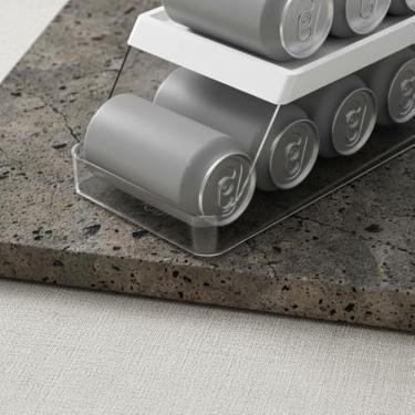 Imagem de Organizador de Latas para Geladeira Clear Fresh – Capacidade para 9 Latas