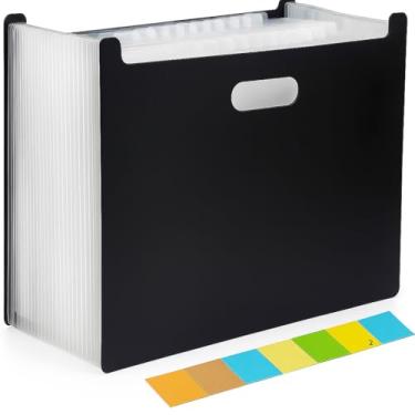 Imagem de Pasta Organizadora sanfonada A4 Com 12 Divisórias Resistente Forte