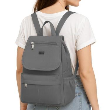 Imagem de Bolsa Media Feminina Casual Mochila Pequena Escolar Trabalho Casual Al