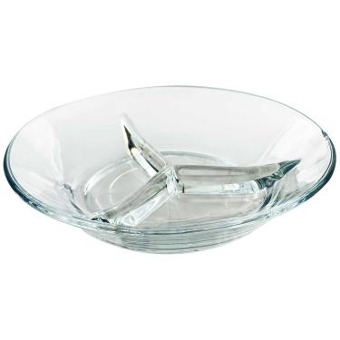 Imagem de PETISQUEIRA COM 3 DIVISÓRIAS 233 ML EM VIDRO FREECOM CORALLO