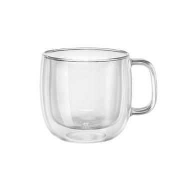 Imagem de Caneca Cappuccino Sorrento Plus 2 Peças Parede Dupla Vidro 450 ml Zwilling J.A. Henckels