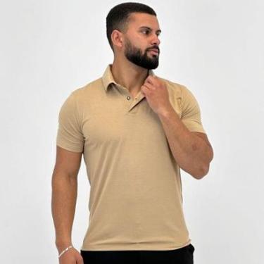 Imagem de Camisa Polo Sallo Manga Curta Básica Masculina-Masculino