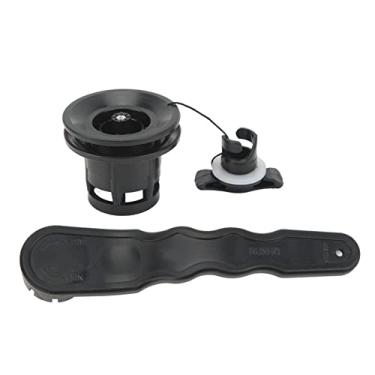 Imagem de Acouto Válvula de Barco 8 Com Kit de Chave Inglesa - PVC Duplo, Chave Inglesa Leve e Portátil Barcos Infláveis, Caiaques, Canoas e Jangadas - Desempenho Eficiente de Vazamento
