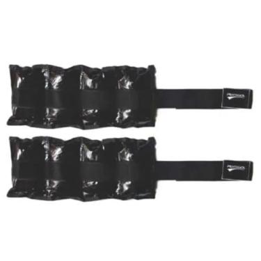 Imagem de Caneleira Tornozeleira de Peso Nylon Pentagol Peso 5kg Par