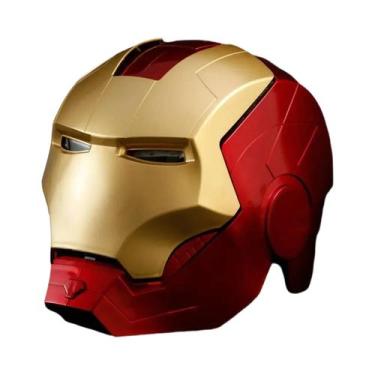 Imagem de Modelo De Capacete Elétrico Do Homem De Ferro Da Marvel, Brinquedo Lum