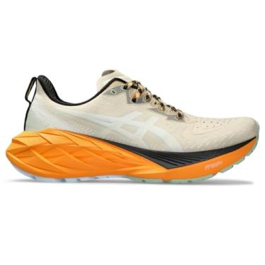 Imagem de ASICS NOVABLAST 4 Tênis de corrida masculino, Nature Bathing/Fellow Yellow, 46
