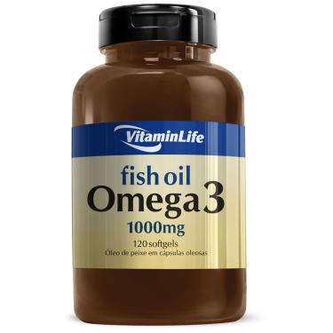 Imagem de Ômega 3 1000 mg 120 caps - Vitaminlife-Unissex
