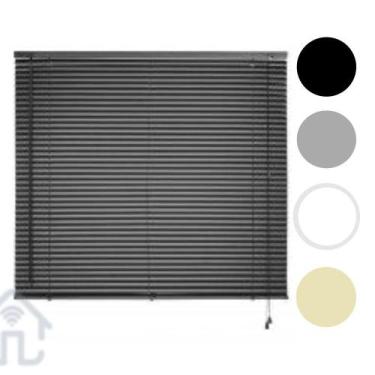 Imagem de Persiana Horizontal Cortina Pronta 25mm Pvc 120x130cm Cores - Atlas, P