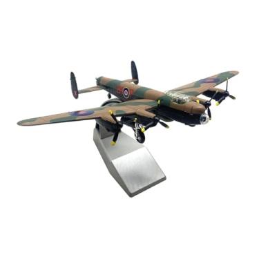 Imagem de Modelo de aeronave bombardeiro Avro Lancaster da Força Aérea Real da Segunda Guerra Mundial escala 1:144 para presente de aniversário adulto