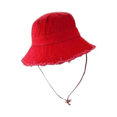 Imagem de Chapéu De Praia Dobrável Com Franjas Para Mulheres, Proteção Solar, Co