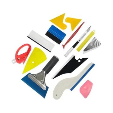 Imagem de Kit De Ferramentas Para Instalação De Película Automotiva: Espátula De