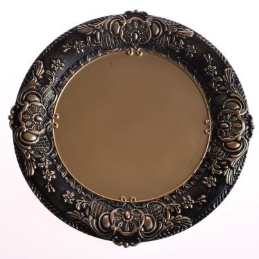 Imagem de Sousplat 33cm Decorativo Tessi Barroque Gold