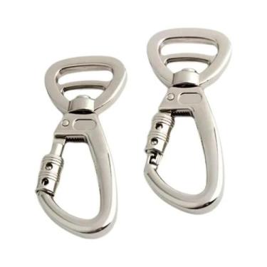 Imagem de Clipe De Cinto Para Cães Com Trava Automática E Anel Giratório, Acessó