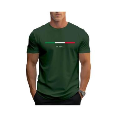 Imagem de Camiseta Masculina plus Size De Verão Em Algodão Casual Com Estampa IT