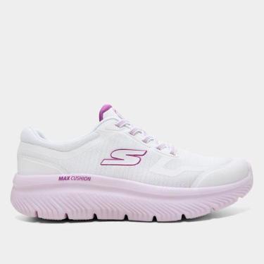 Imagem de Tênis Skechers Go Walk Max Cushioning Hyper Burst Feminino, Branco, Ro
