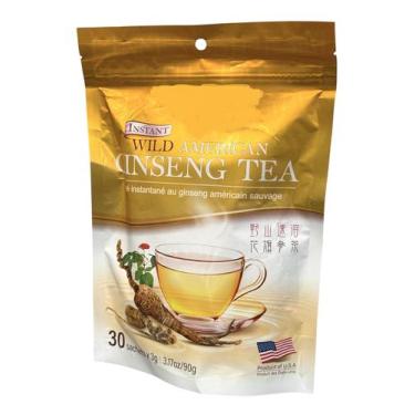 Imagem de Chá Instantâneo Genérico de Ginseng Americano - 1 Pacote