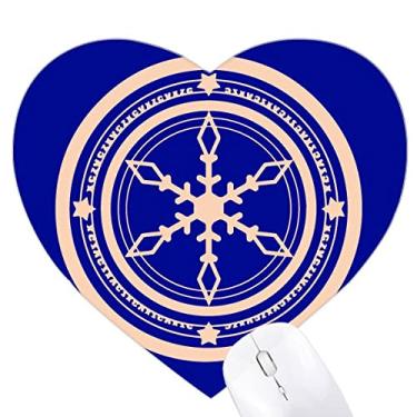 Imagem de Mousepad Incredlble Stars Print Array coração Tapete de borracha para escritório