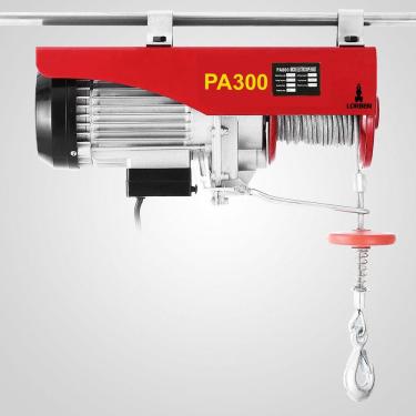 Imagem de Talha Elétrica Guincho Guindaste 650W Capacidade 150kg a 300kg 220V