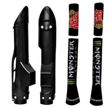 Imagem de Kit Protetores Suspensão Dianteira Amx Neoprene Crf 250f Monster