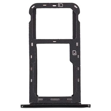 Imagem de SIM Card Tray + Micro SD Card Tray for ZTE Blade A7 2019 (Black)