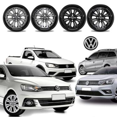 Imagem de Jogo calota Vw Gol Saveiro Voyage Parati Aro 13