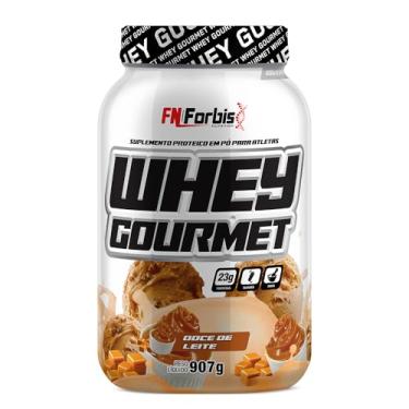Imagem de Whey Protein Gourmet 907g Pote - FN Forbis Nutrition (Doce de Leite)