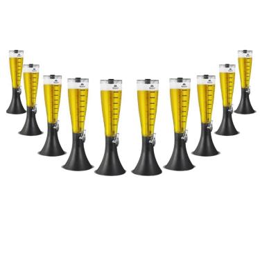 Imagem de Kit com 10 Torres de Chopp Marcbeer Marchesoni 3,5 Litros