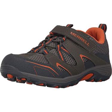 Imagem de Merrell Kids' Unisex M-Trail Chaser Sneaker, Gunsmoke/Orange, 010 Wide US Little Kid