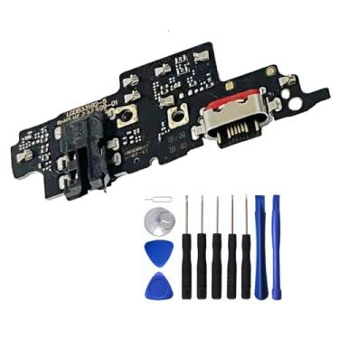 Imagem de VIESUP Porta de carregamento USB Flex Dock de substituição para Motorola Moto G 5G 2023 com ferramentas