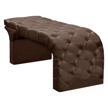 Imagem de Speciale Home - Maca de Estética Reclinável e Reta Andressa Marrom Chocolate Veludo Speciale Home