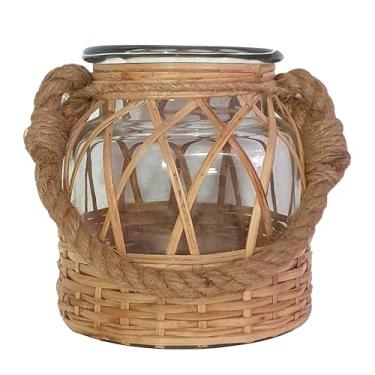 Imagem de Vaso em vidro revestido em fibra sintética D16xA16cm L Hermitage - Full Fit