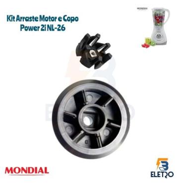 Imagem de Arrastador do Motor e Do Copo para Liquidificador Mondial Power 2i NL-