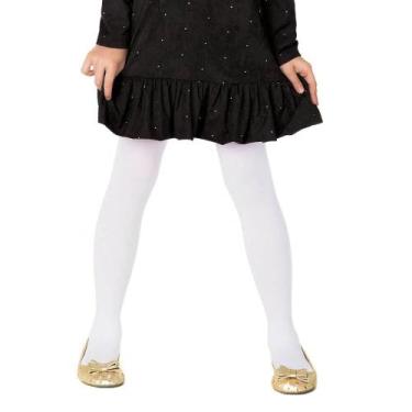 Imagem de Meia-Calça Fio 40 Infantil Trifil 6834 Opaca, Branco, G