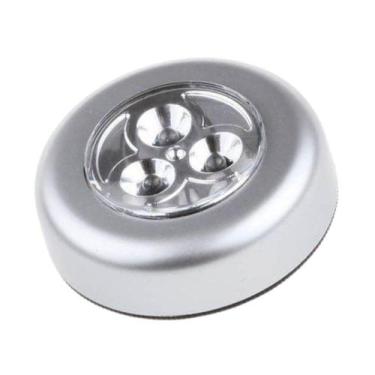 Imagem de Luminária Led De Parede Teto Toque Sem Fio A Pilha - Made In China