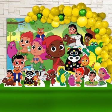 Imagem de Kit Festa Ouro Turma do Folclore  - IMPAKTO VISUAL