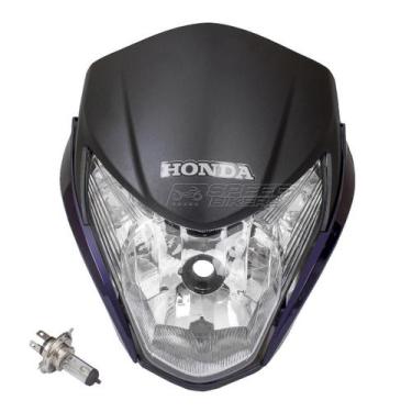 Imagem de Frontal Completo Farol Cg Titan 150 2011 A 2013 Azul - Plasmoto