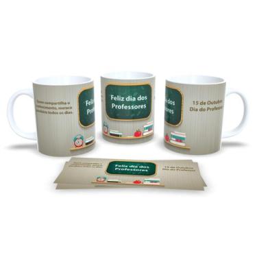 Imagem de Canecas Personalizadas dia dos Professores - Estampa Sublimada, Mod.11
