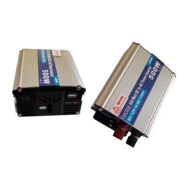 Imagem de Inversor Conversor Transformador 500W De Potência 12V-110V - Beotes
