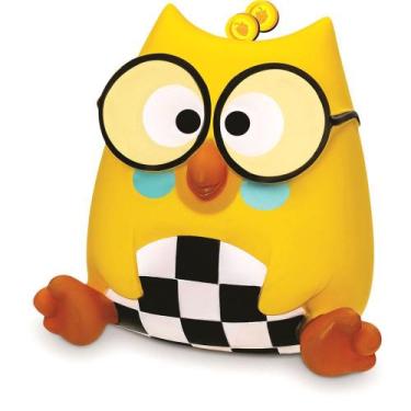 Imagem de Cofre De Brinquedo Bubu E As Corujinhas Coruja Moeda Biel - Adijomar